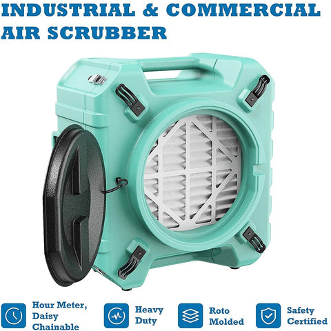 Image of AlorAir PureAiro HEPA Pro 770 Air Scrubber Commercial 3-Stage HEPA Filtration, Negative Air Scrubber | Water Damage Restoration