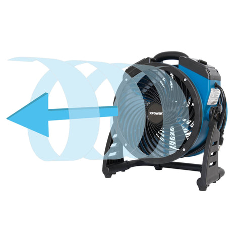 Image of XPOWER P-26AR Industrial Axial Air Mover- Carpet Dryer/Floor Fan/Utility Blower