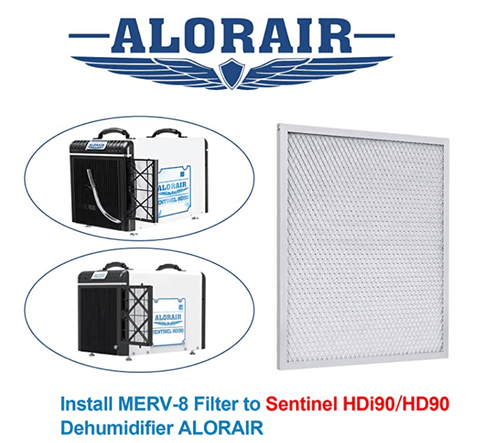 Image of AlorAir MERV-8 Filter for Sentinel HD90/HDi90 Series (2 Pack)