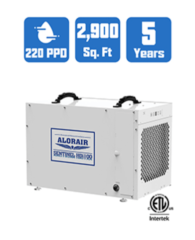 Image of AlorAir Sentinel HDi100 Basement/Crawlspace Dehumidifier 100 Pints with Condensate Pump