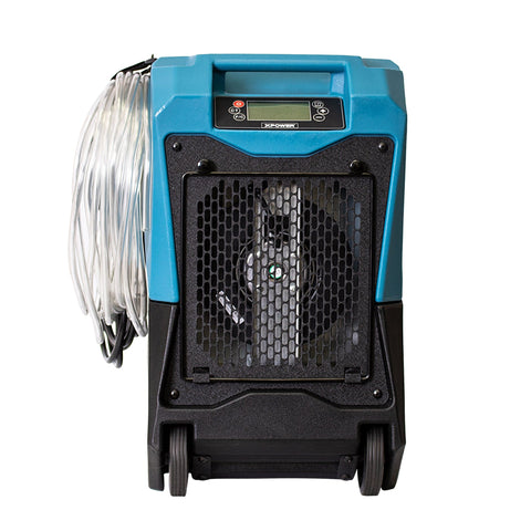 Image of XPOWER XD-85LH 145-Pint LGR Commercial Dehumidifier w/ Pump, for Water Damage Restoration, Clean-up Flood, Basement