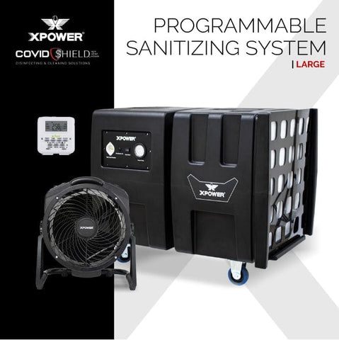 Image of XPOWER Programmable Sanitizing System Large (PCS-Large)