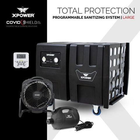 Image of XPOWER Total Protection – Programmable Sanitizing System (Large)
