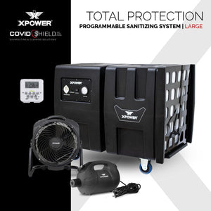 XPOWER Total Protection – Programmable Sanitizing System (Large)