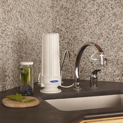 Crystal Quest® Arsenic Removal | SMART Single Cartridge Countertop Water Filter System