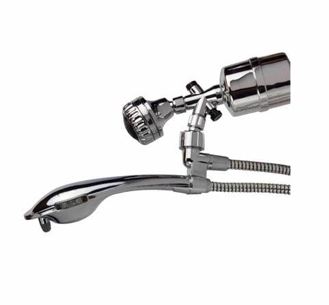 Crystal Quest® Handheld and Shower Head Combo Filter