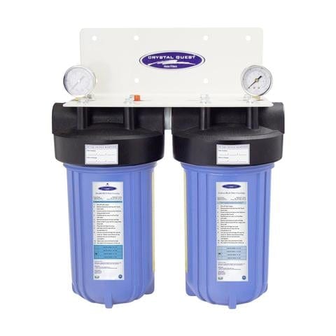 Crystal Quest Compact Whole House Water Filter, Arsenic Removal (2-4 GPM | 1-2 people)