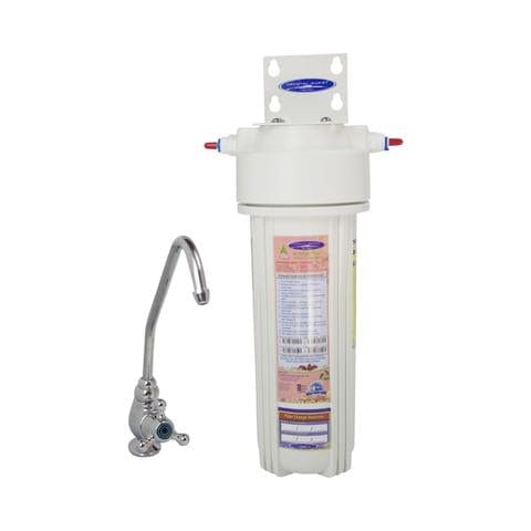 Fluoride Removal + SMART Single Under Sink Water Filter System