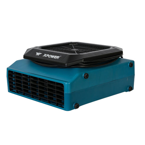 Image of XPOWER PL-700A Professional Low Profile Air Mover (1/3 HP) Water Damage Flood Restoration Carpet and Floor Drying