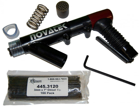 Image of Novatek Vacuum Shrouded Vibration Reduced VRS Needle Scaler