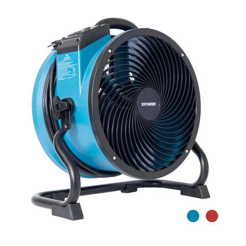 Image of XPOWER X-39AR Industrial Axial Air Mover, Blower, Fan for Water Damage Restoration, Home and Plumbing Use
